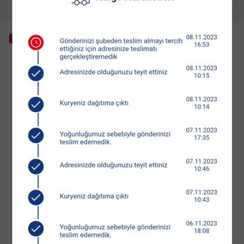 Aras Kargo 3 Gündür Kargom Gelmedi