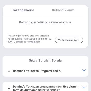 Domino's Pizza Ye Kazan Pizza İptali