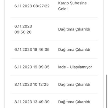 Bir Günde Kargo Kargo Teslimatının Verilmemesi
