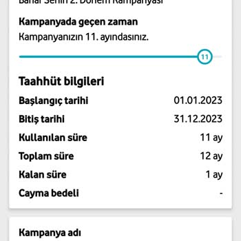 Vodafone Taahhüt Tarihi Bitmeden Bitmiş Gibi Gösteriyorlar