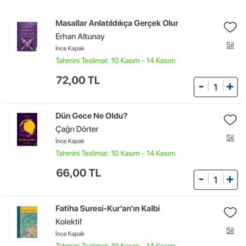 D&R Ödemesi Alınan Ürünlerin Siparişi Yok
