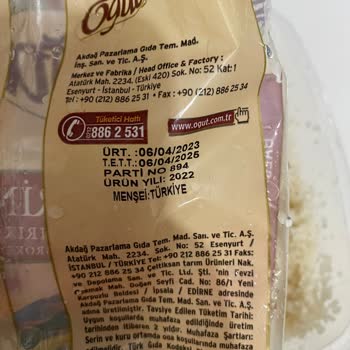 Öğüt Bakliyat Pirinçte Böcek Çıkması