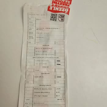 Popeyes Tevfikbey Armoni Park Parayı Alıyor Ama Ürünü Göndermiyor.