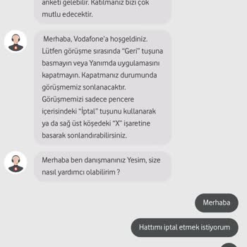 Vodafone Faturalı Hat Mağduru