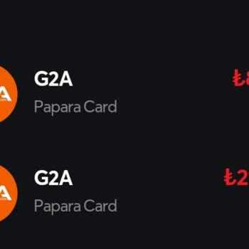 G2a.com Adlı Site Papara Kartımdan 300 TL Para Çekti