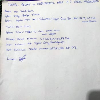 VakıfBank ATM Paramı Yuttu İninal Karta Para Gözükmüyor