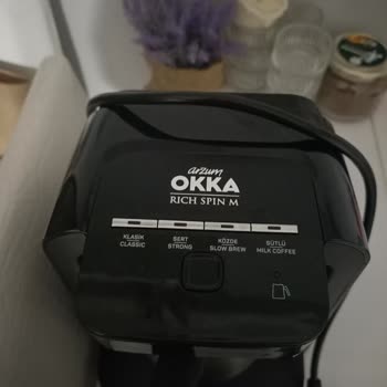 Arzum Okka Rich Spin M Kahve Makinem Sebepsiz Yere Bozuldu