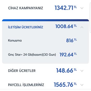Turkcell Faturalı Hattımda Yüksek Fatura