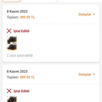 Vienev Trendyol Ürünü İki Defa İptal Eti