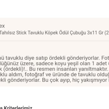 Trendyol Yanlış Gönderim Konusunda Yorumları Yayınlamıyor!