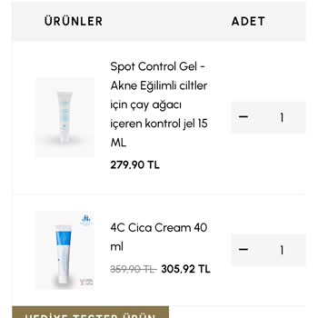 Cosmed Siparişimde Eksik Ürün Var