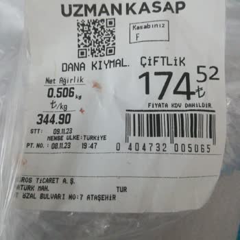 Migros Bozuk Kıyma Satıyorsunuz