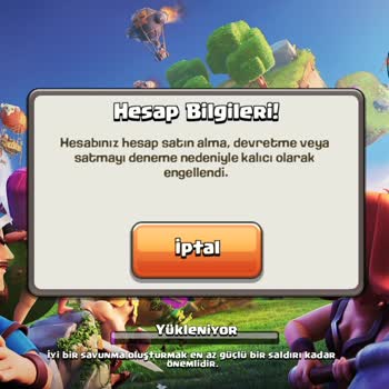 Supercell Haksız Yere Ban Yedim Sınırsız