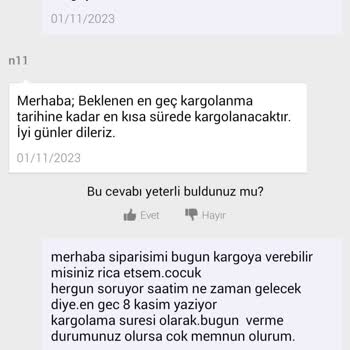 N11 Uzun Süren Kargolama Süresinden Sonra Gönderilmeyen Siparişler