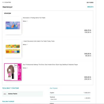 Watsons 5 Gündür Ürünlerim Hala Hazırlanıyor Kısmında