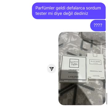 Lemely Parfüm Sahte Tester Parfüm Gönderildi