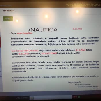 Nautica Müşteriyi Umursamayan Marka