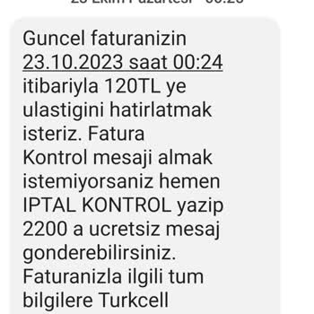 Turkcell Faturalı Hattımın Ücretini Kafasına Göre Arttırıyor