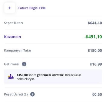 Getir Büyük İptal Sonrası Para İademi Yapmayıp Parama El Koydu!