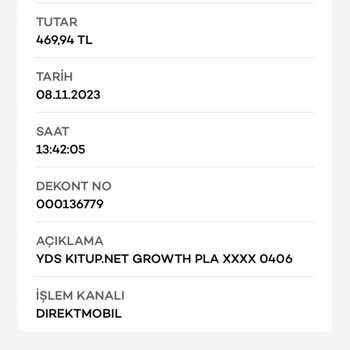 Kitup Üyeliği İptal Edemiyorum