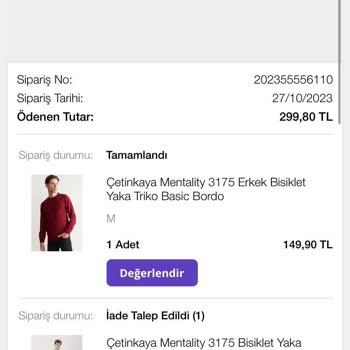 N11 Eksik Ürün Para İadesi