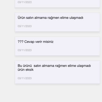 N11 Eksik Ürün Para İadesi