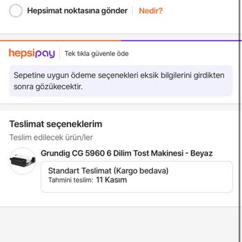 Hepsiburada Siparişiyle Alakalı Sıkıntı Yaşıyorum