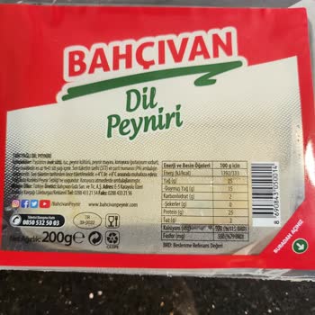 Bahçıvan Marka Bozuk Peynir