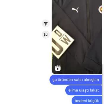 Otuz Dört Wear Shopier Üzerinden Satın Aldığım Fenerbahçe Üst Eşofman Hatalı Ve Eksik Geldi