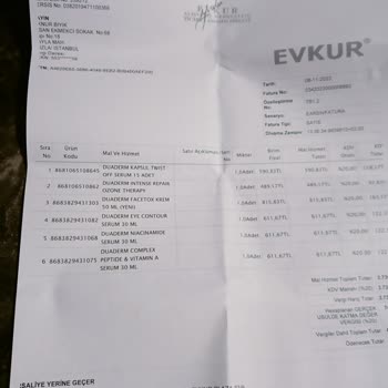 Evkur Alışveriş Duaderm Ürünleri Alerjisi Yüzümü Mahvetti Kaşıntı Şişlik Yanma