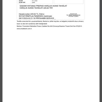 Ziraat Gençlik KYK Burs Kartı