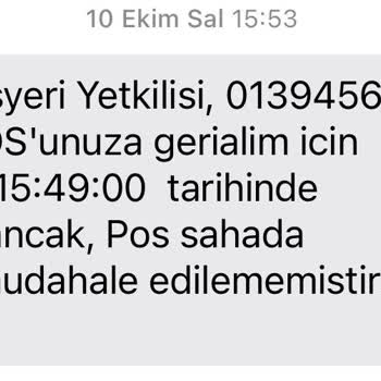 Denizbank Kapanmış Pos Cihazından Para Alması