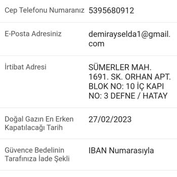 Deprem Ve Aksa Gaz Mağduruyum