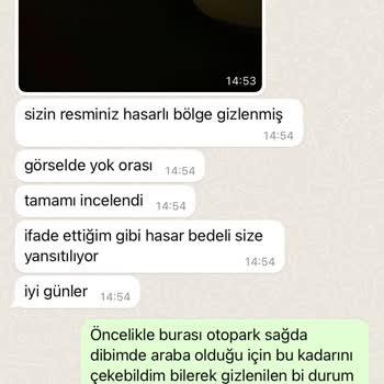 GetirAraç Net Fotoğraf Çekemediğim İçin Kaza Üstüme Bırakıldı