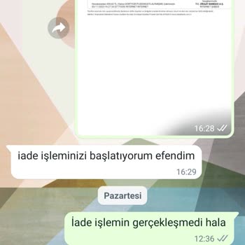 Aryagross Ürünü İptal Ettim Para İadesi Yapmıyor.