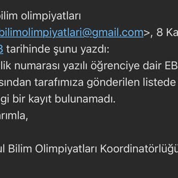 EBA (Eğitim Bilişim Ağı) 5. Sınıf Bilim Olimpiyat Karmaşası