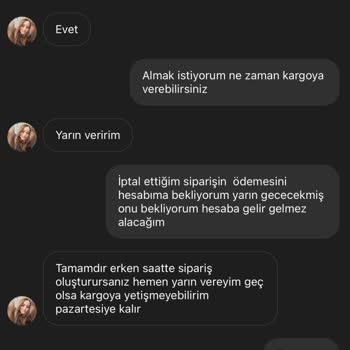 Gardrops İade Talebi Oluşturulan Siparişi Onaylamak