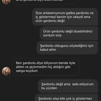 Gardrops İade Talebi Oluşturulan Siparişi Onaylamak
