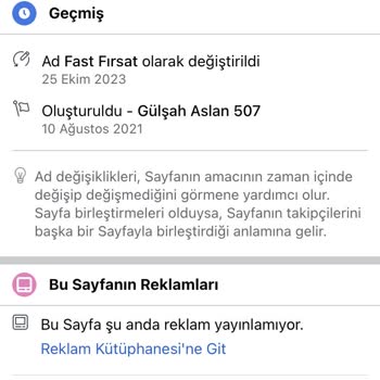 Fast Fırsat Yanıltıcı Facebook Sayfası