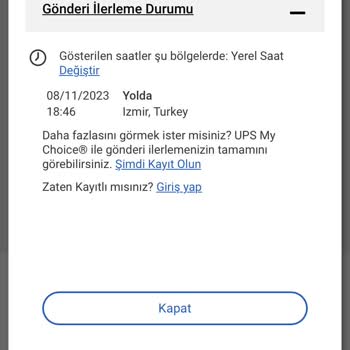 UPS Türkiye Apple Telefon Teslimatında Sorun