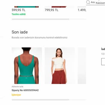 Oysho'nun 3 Aydır İademi Gerçekleştirmemesi