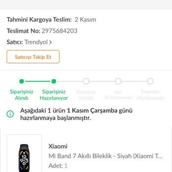 Trendyol Siparişimi Kargoya Vermiyor