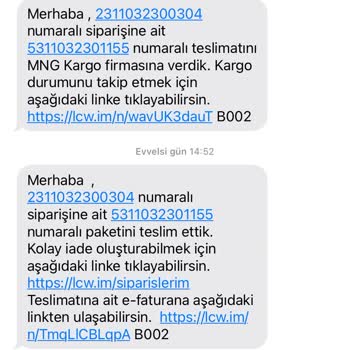 MNG Kargo Ürünüm Teslim Edildi Gözüküyor Fakat Edilmedi