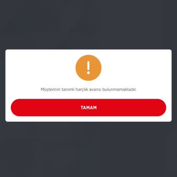 Ziraat Bankası Harçlık Avans Limiti Kapalı