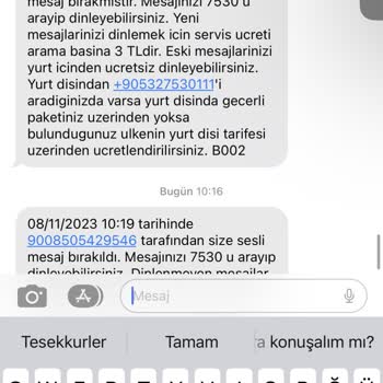 Vodafone Net 9008505429546 Tarafından Israrla Aramalar Yapılıyor. Her Gün Defalarca