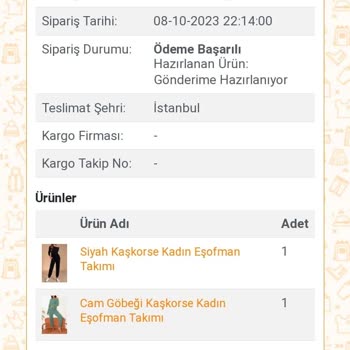 Nare Giyim Siparişim İptal Edilmiyor
