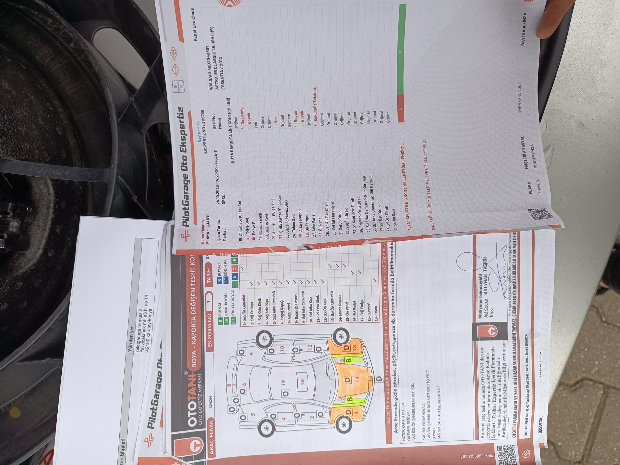 Pilot Garage Yanlış Rapor Verilmiştir Maddi Zararım Var - Şikayetvar
