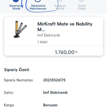 Turkcell Pasaj Ürünün Bir Türlü Kargoya Verilmemesi