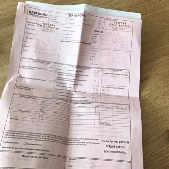 Samsung Samsun Televizyon Ekran Hatası