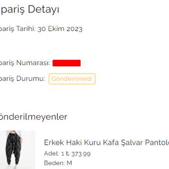 Gerusta.com Ürünü Göndermedi, İletişim Kurulamıyor, İade Kabul Etmiyor